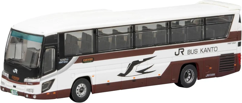 TOMYTEC 338444 (N Scale) Let's Go with Bus Collection 26 Kusatsu Onsen JR Bus Kanto Spa Brown