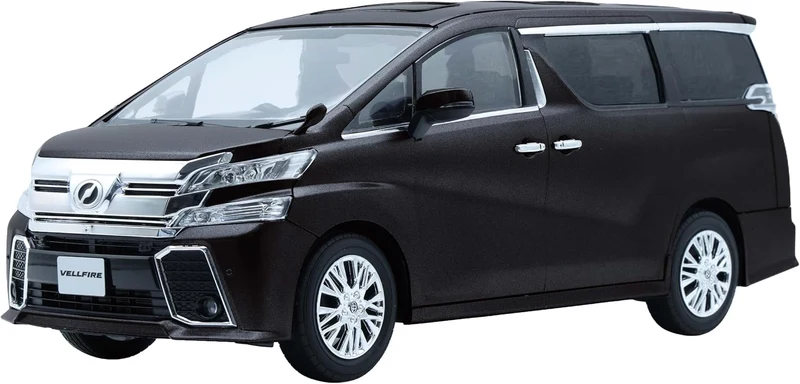 Fujimi BPN-3 1/24 Toyota Vellfire ZA G EDITION (Burning Black Crystal Shine Glass Flake)