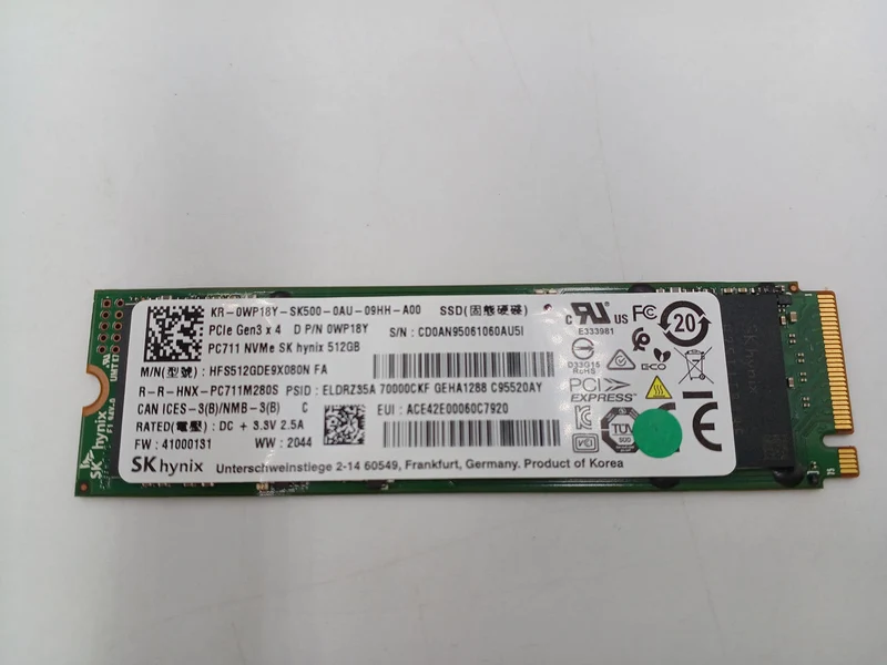 SK HYNIX M.2 SSD 512 Go HFS512GDE9X080N FA