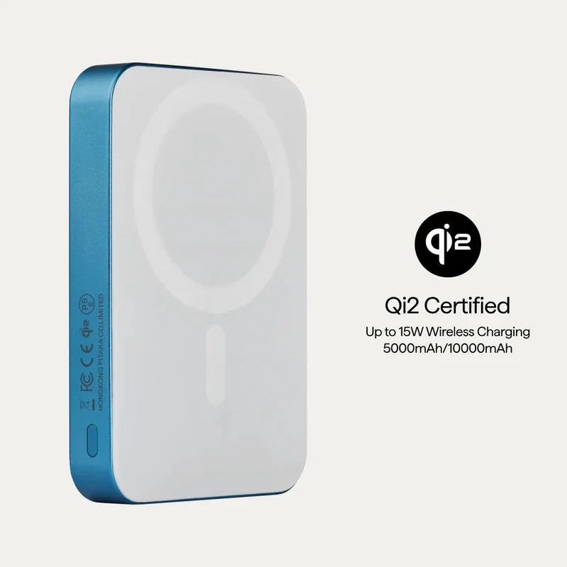 Aramid Fiber Magnetic Power Bank Qi2