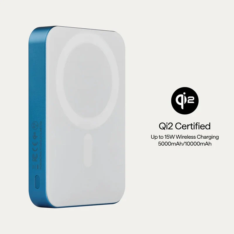 Aramid Fiber Magnetic Power Bank Qi2