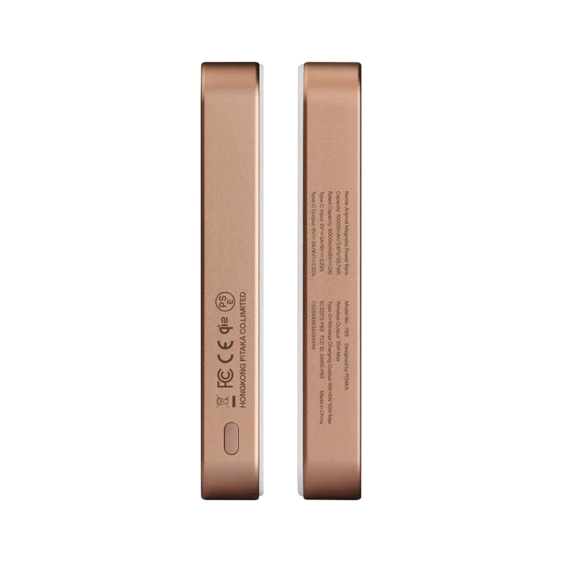 Aramid Fiber Magnetic Power Bank Qi2