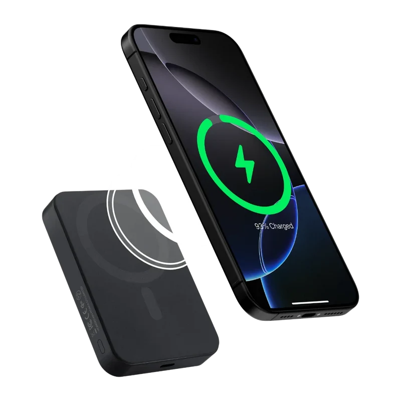 Aramid Fiber Magnetic Power Bank Qi2