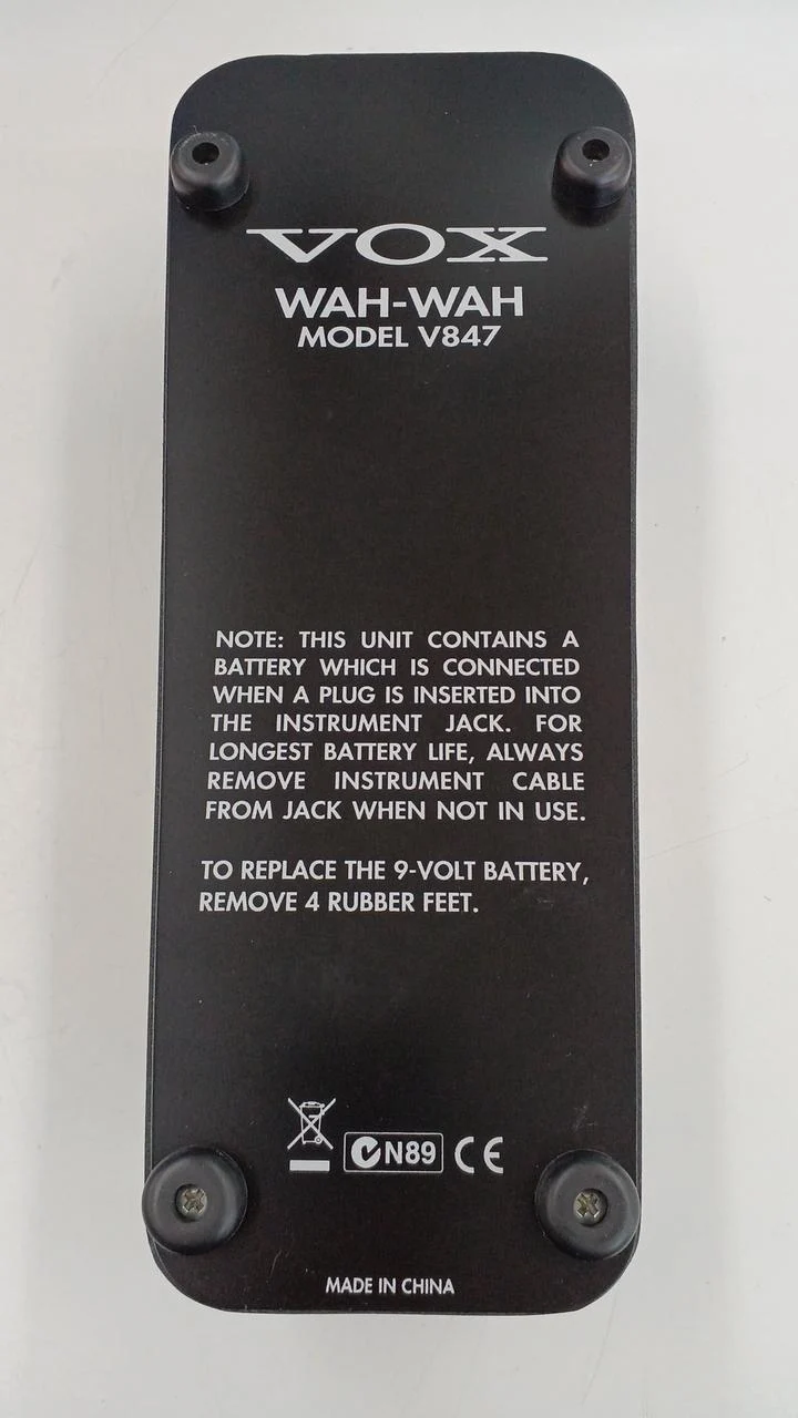 VOX Wah Pedal V847