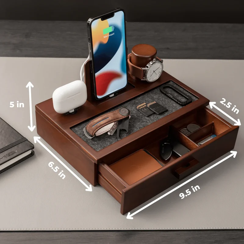 The Hub | Nightstand Organizer