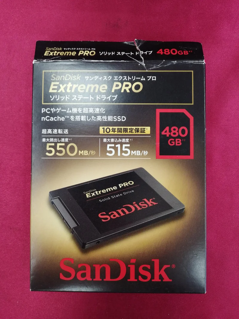 SANDISK SSD SDSSDXPS-480G