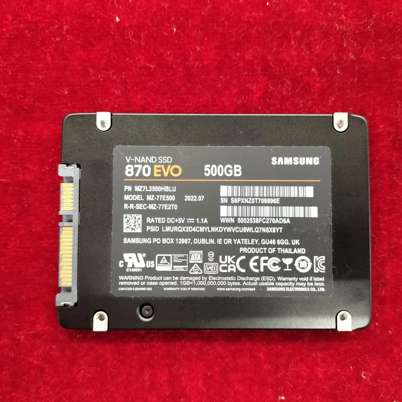SAMSUNG SSD MZ-77E500