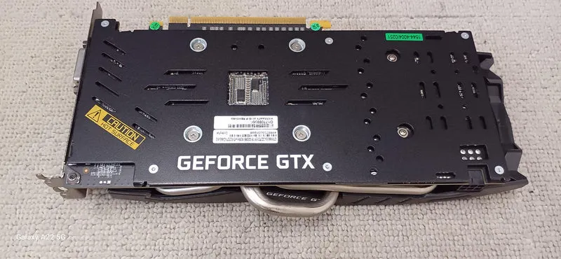 [JUNK] Xianren Zhizhi Graphics Board GTX1060EXOC