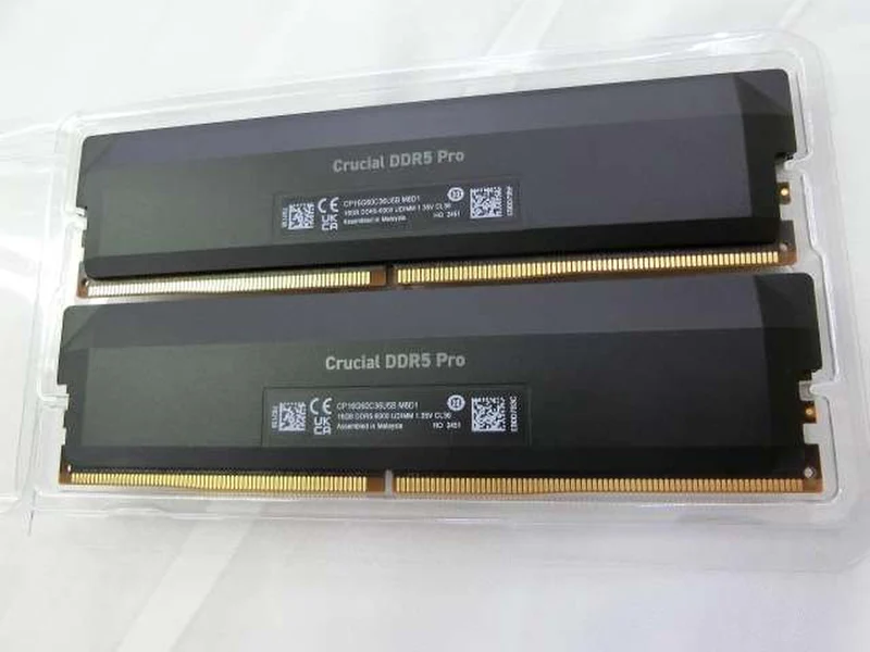 Crucial PRO Series DDR5 Memory (32GB) CP2K16G60C36U5 DDR5-6000