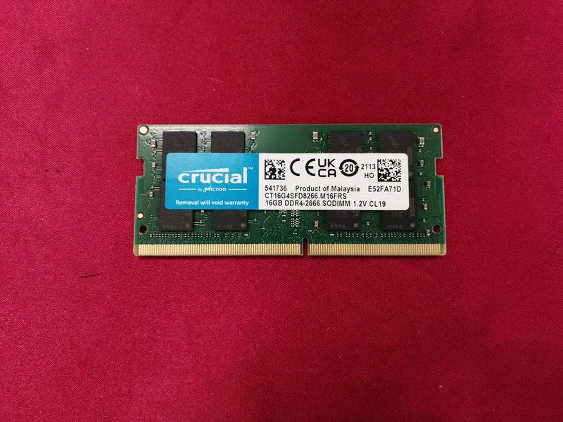 CRUCIAL Memory CT16G4SFD8266. M16FRS