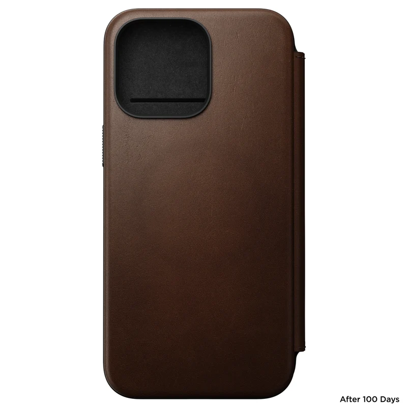 Modern Leather Folio for iPhone 15 Series | Nomad Leather
