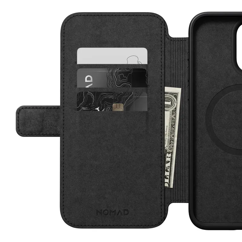 Modern Leather Folio for iPhone 15 Series | Nomad Leather