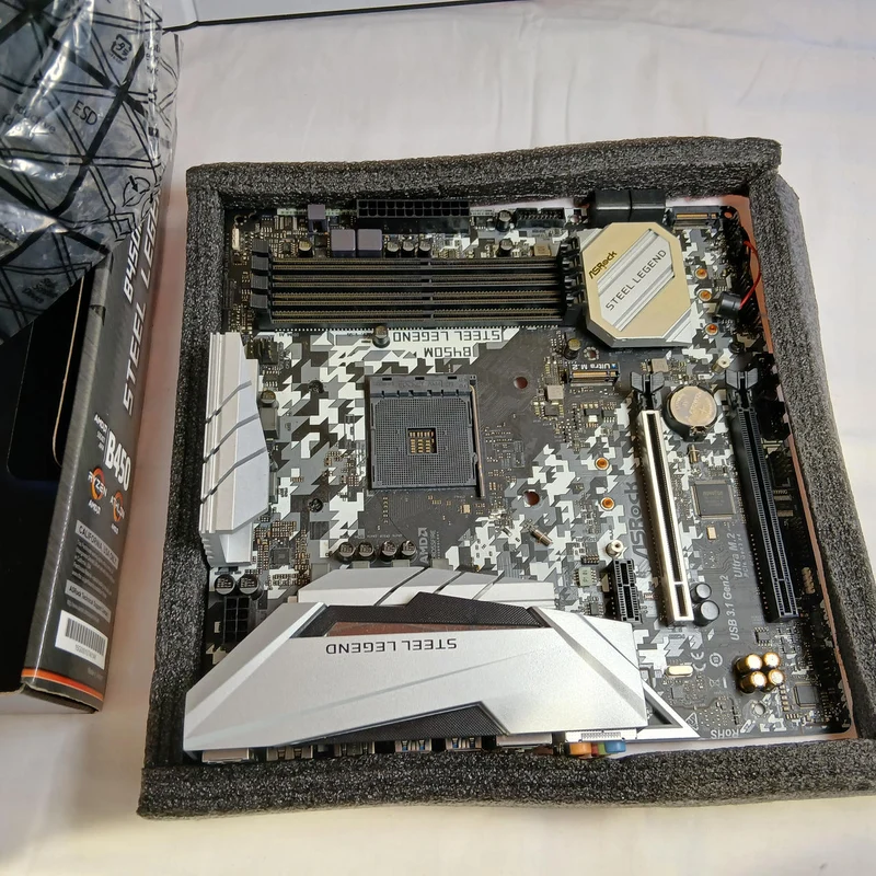 [JUNK] ASROCK Motherboard B450M STEEL LEGEND