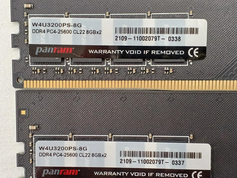 Mémoire PANRAM DDR4 16 Go W4U3200PS-8G