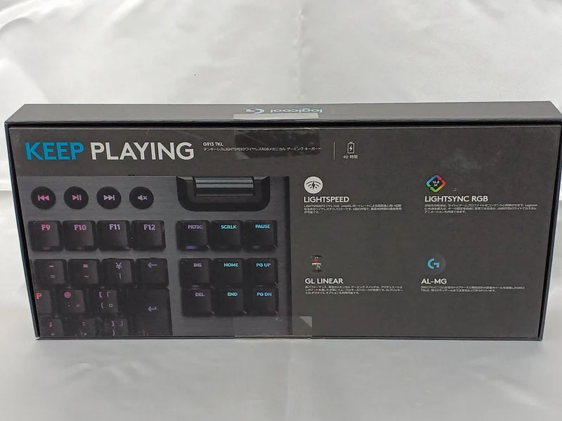 Clavier de jeu LOGICOOL G913-TKL-LNBK