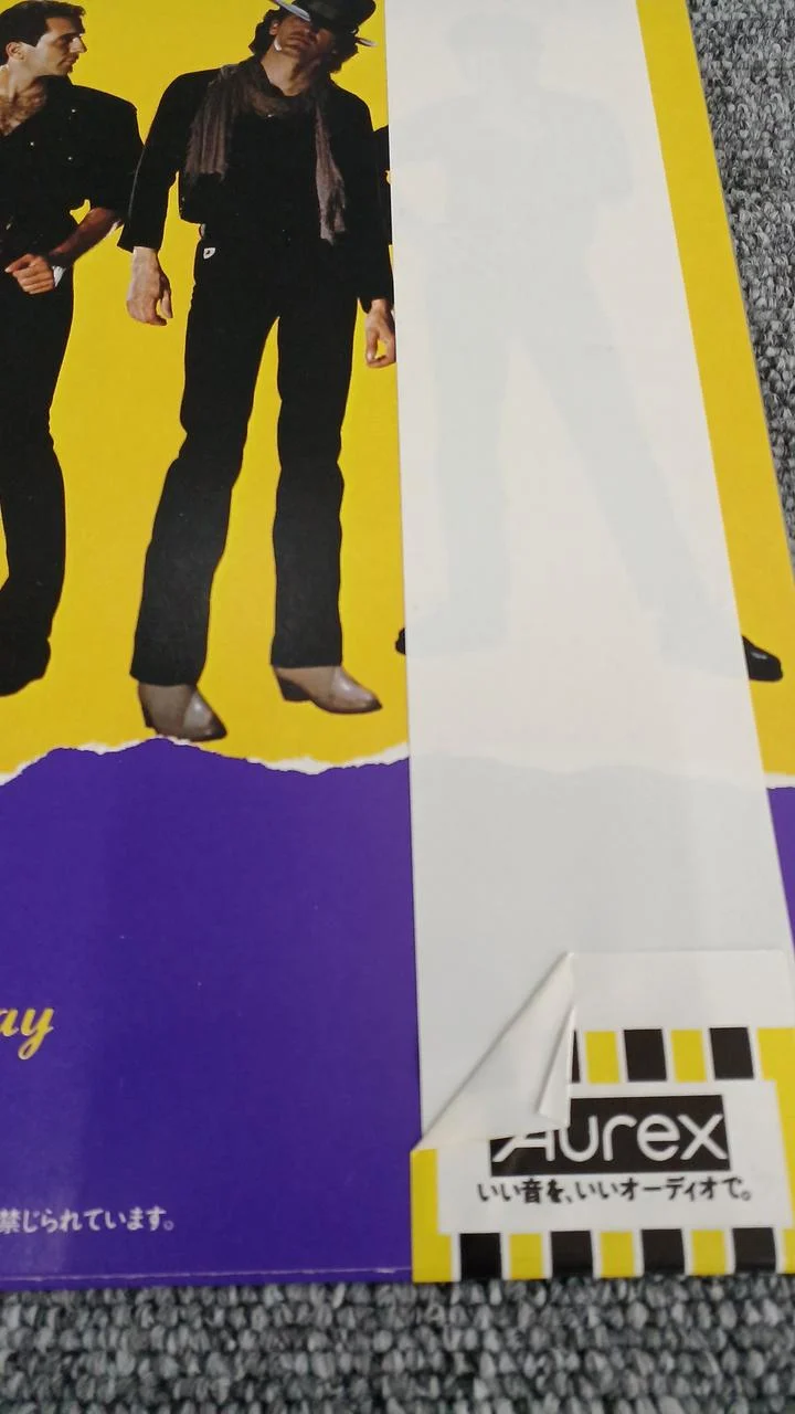 Toshiba Sample Item Unused Record THE MOTELS