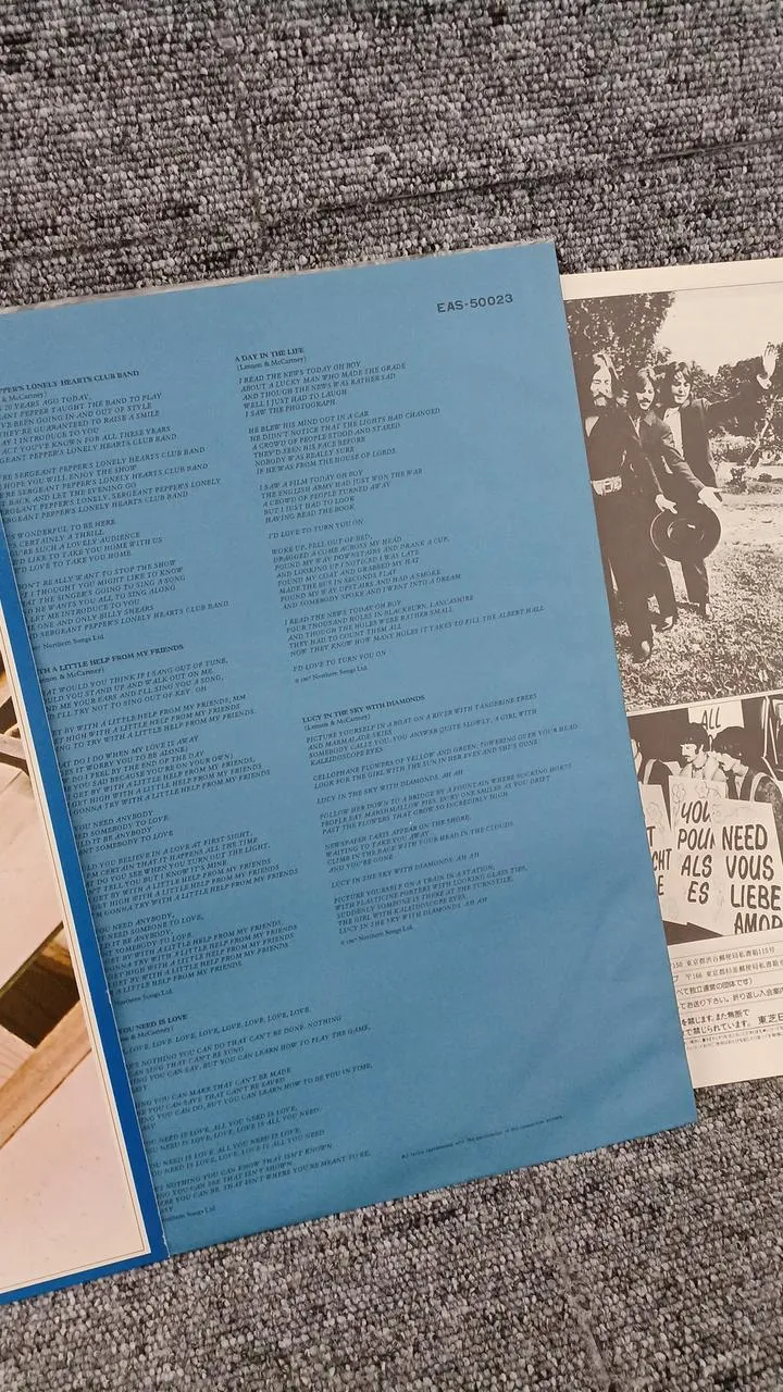 Toshiba Sample Disc Unused Record The Beatles 1967~1970