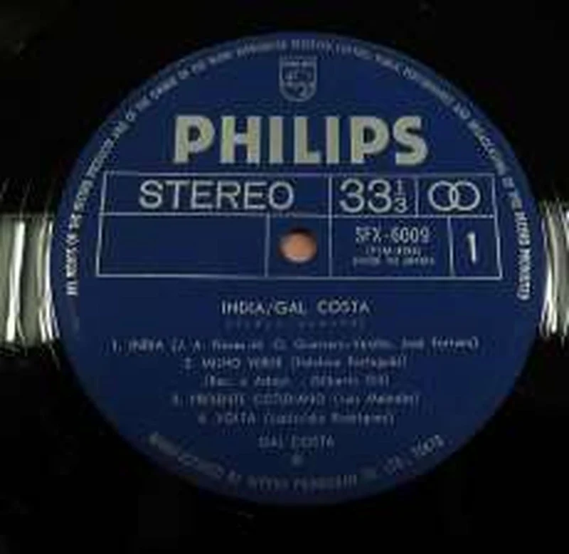 PHILIPS Il s'agit d'un album du chanteur Garcosta, considéré comme le meilleur artiste brésilien. SFX-6009