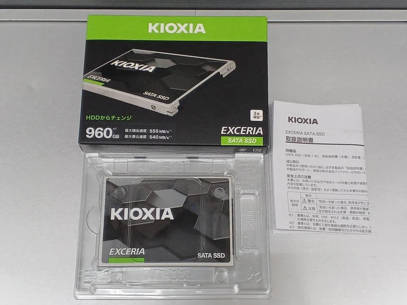 BUFFALO(KIOXIA) SSD SSD-CK960S/J