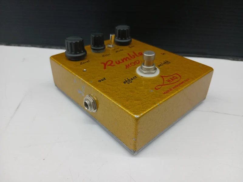 HAO Effects pedal: RUMBLE MOD