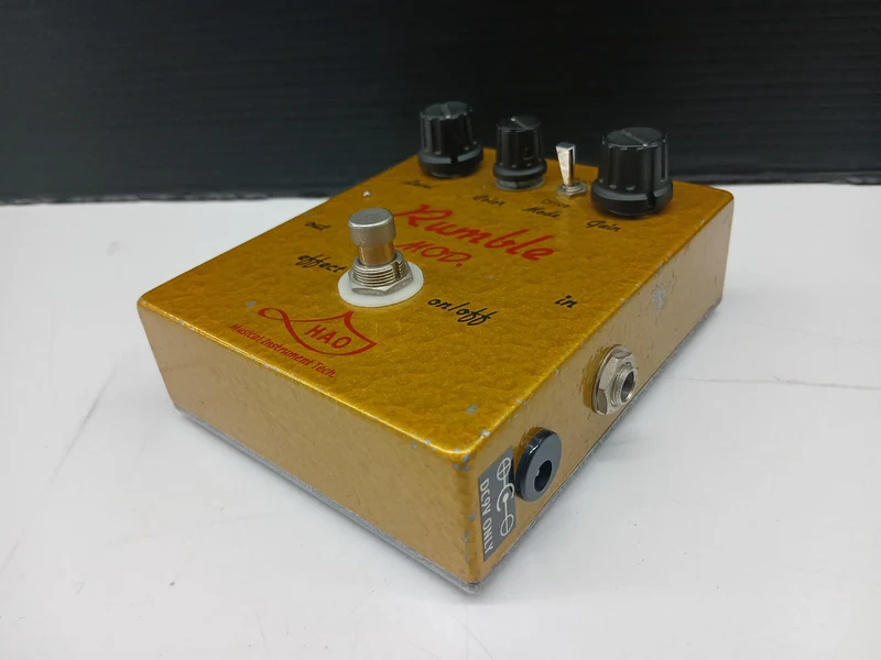 HAO Effects pedal: RUMBLE MOD