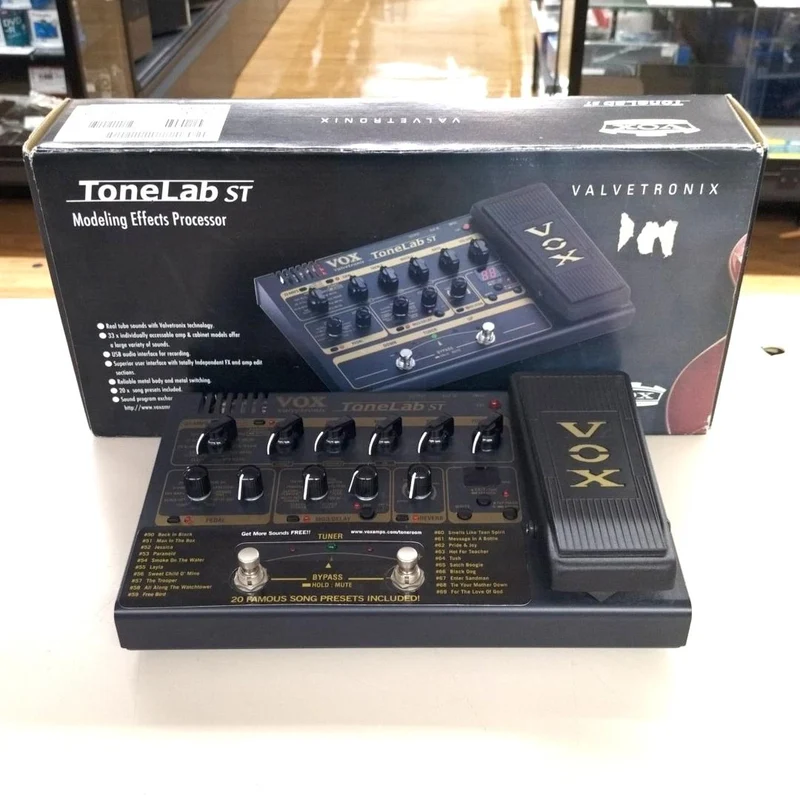 VOX Multi-Effects Pedal TONELAB ST