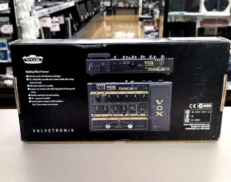VOX Multi-Effects Pedal TONELAB ST