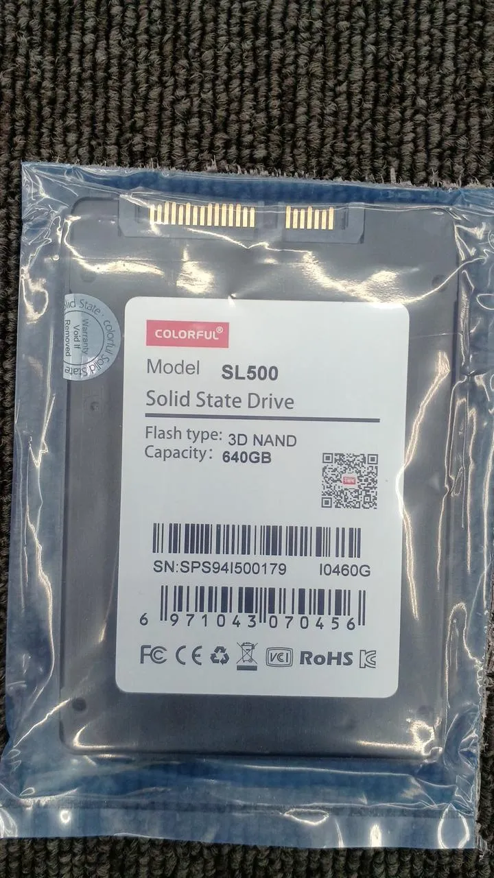 SSD COLORFUL 640 Go SD500