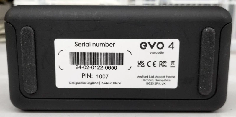 AUDIENT Audio Interface: EVO4