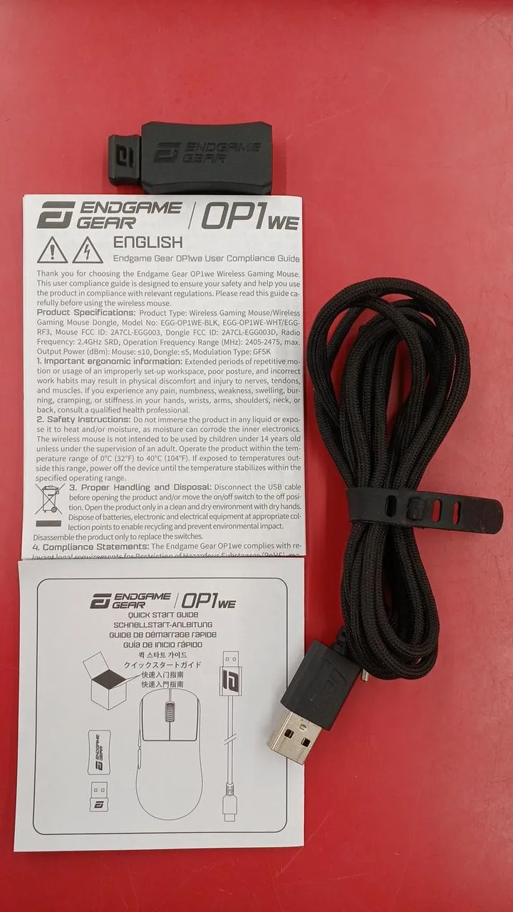 Souris de jeu ENDGAME GEAR OP1WE