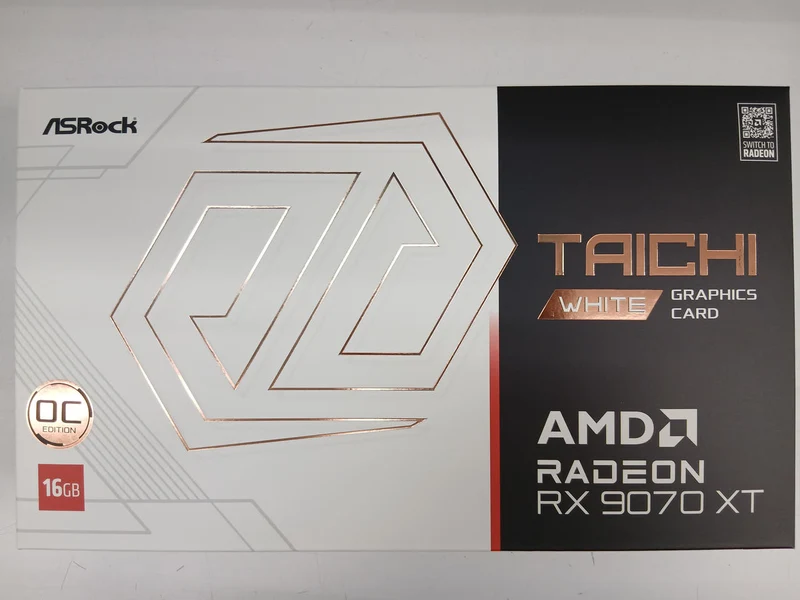 ASROCK Graphics Board RX9070XT TCW 16GO
