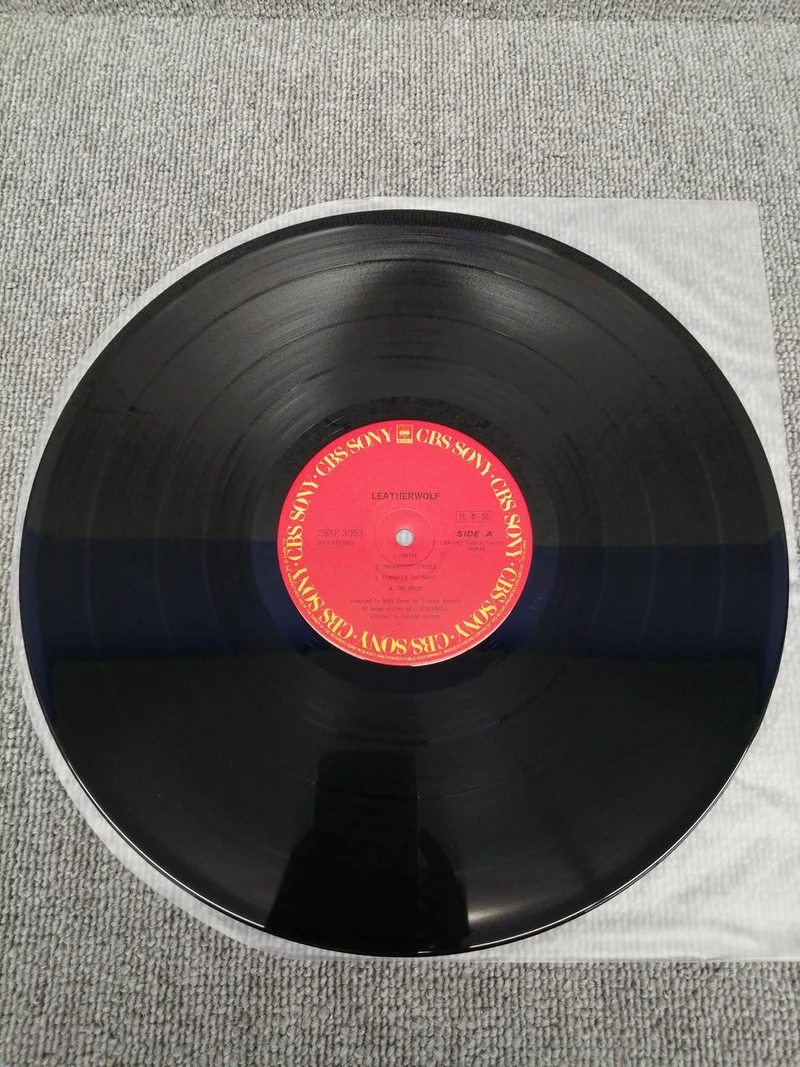 Disque vinyle analogique SONY LEATHERWOLF