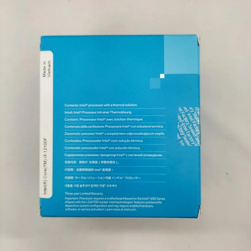 Processeur Intel Core i3-12100F