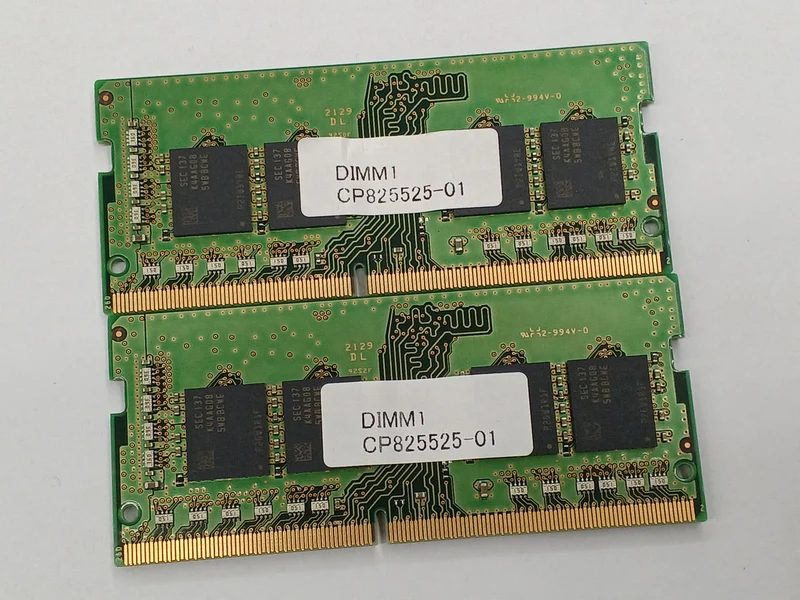SAMSUNG PC4-25600/16 Go/2 barrettes M471A2G43BB2-CWE