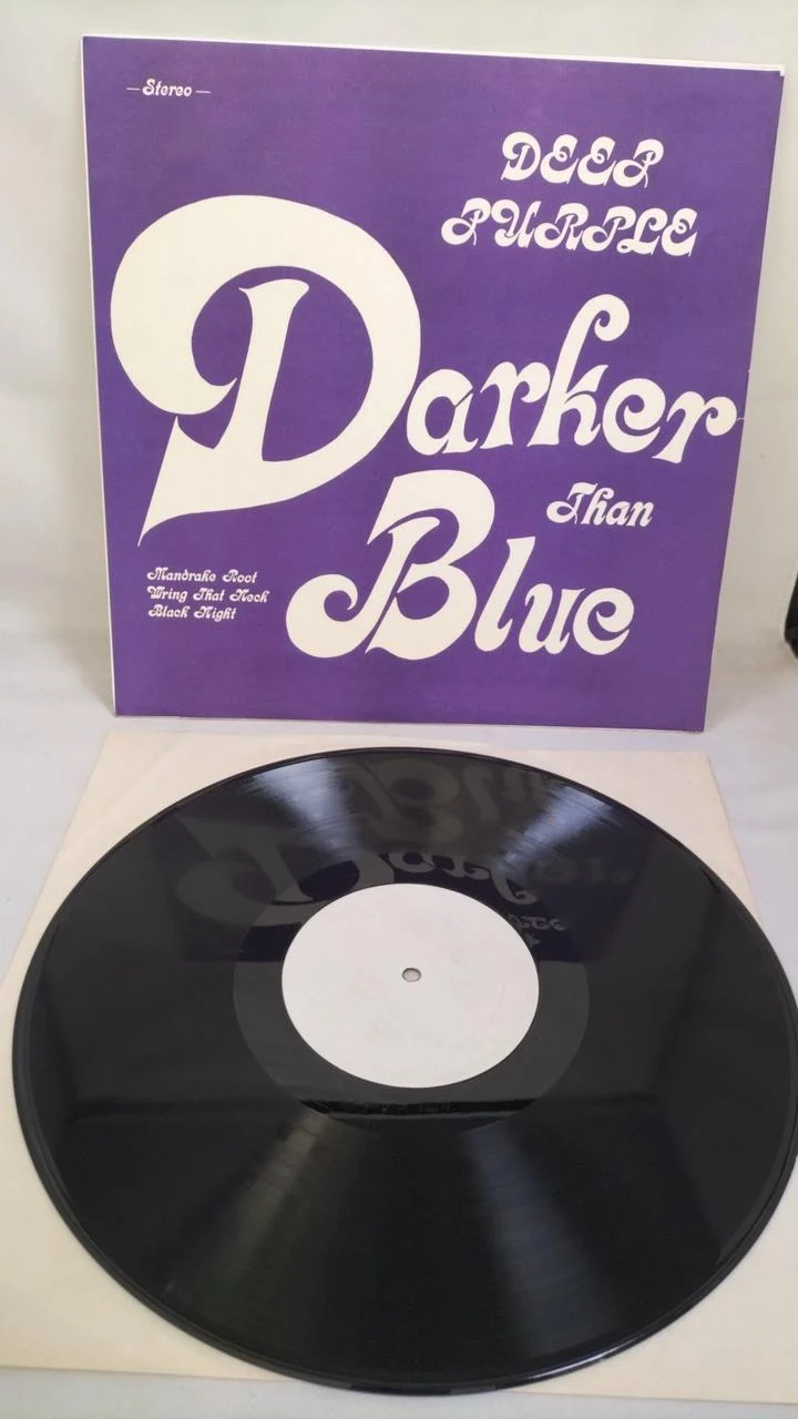 N/B Record DEEP PURPLE/DARKER THAN BLUE
