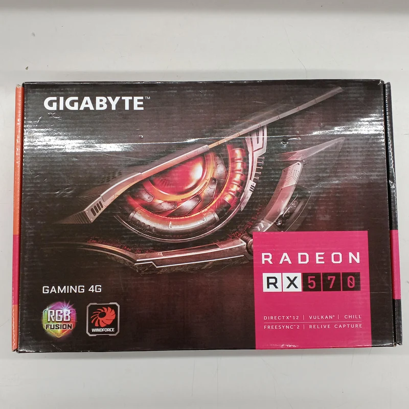 Carte graphique GIGABYTE : GV-RX570GAMING-4GD