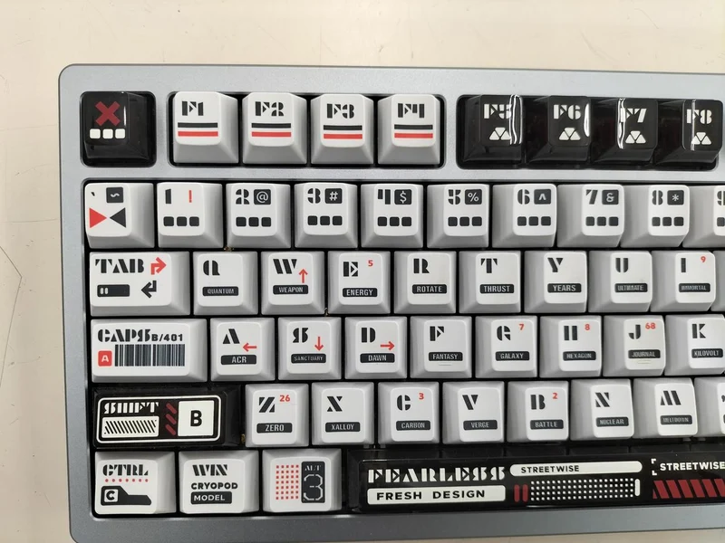 [À NE PAS UTILISER] Claviers de jeu WOBKEY PRT75GREY