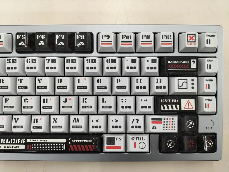 [À NE PAS UTILISER] Claviers de jeu WOBKEY PRT75GREY