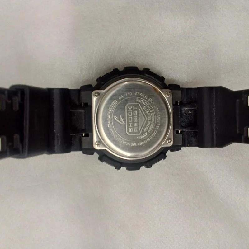 CASIO G-SHOCK Quartz Wristwatch GA-110-1BJF