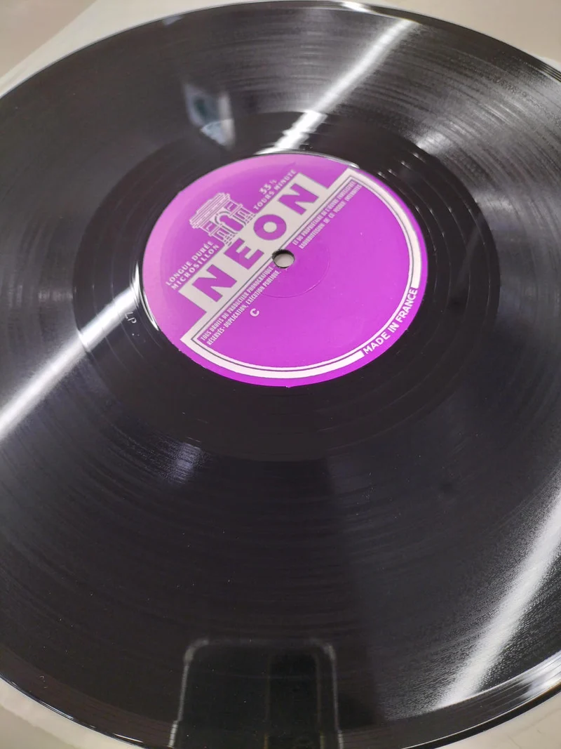 Disque vinyle NEON LP 2 C006-1956