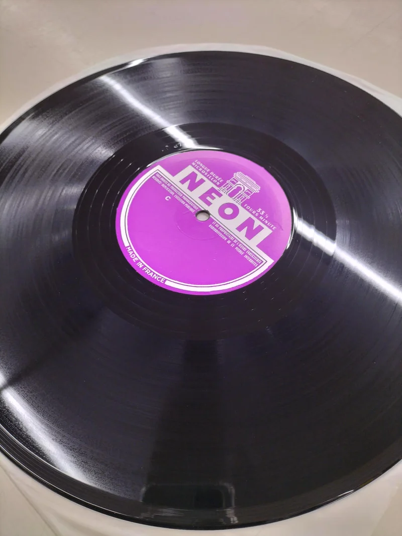 Disque vinyle NEON LP 2 C006-1956