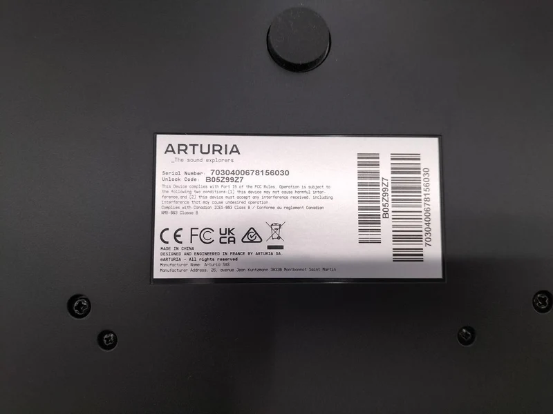 ARTURIA MIDI Keyboard MINILAB3
