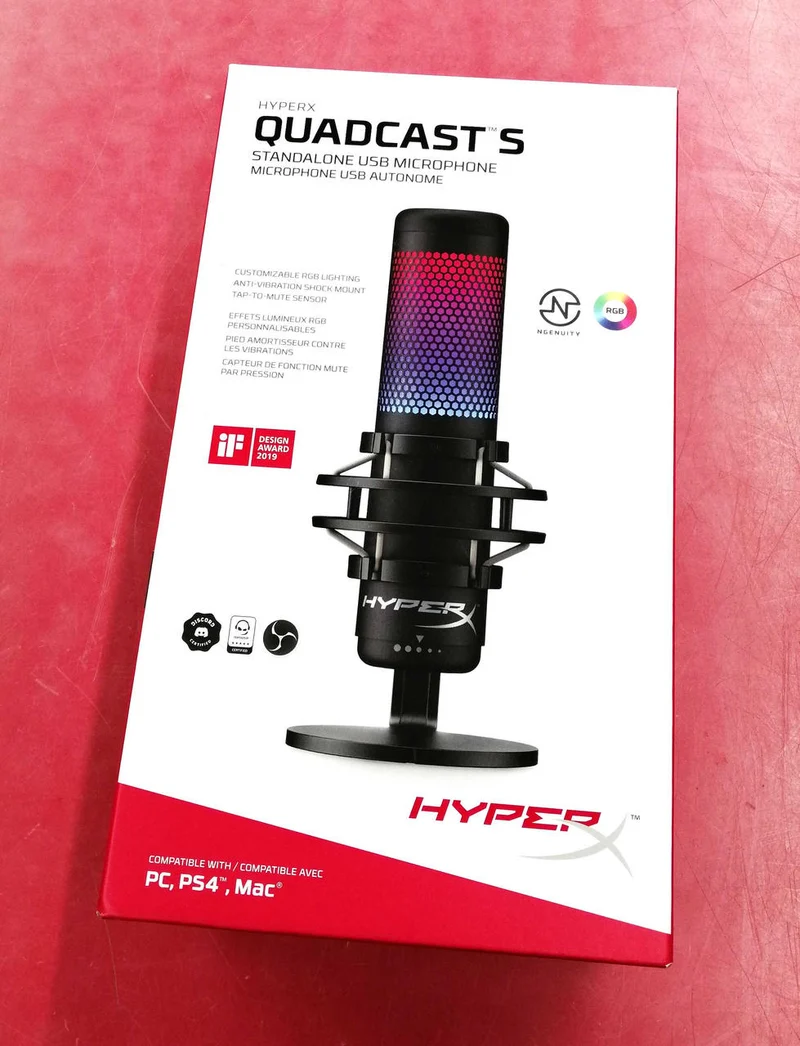 HYPER X USB Microphone QUADCAST S