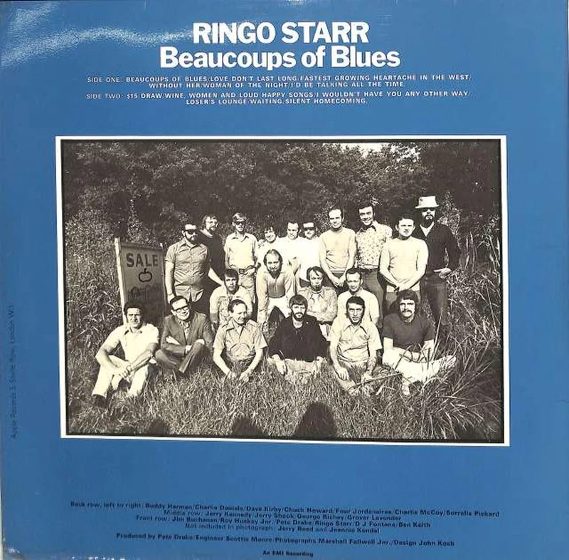 APPLE Ringo Starr "BEAUCOUPS OF BLUES" PAS 10002