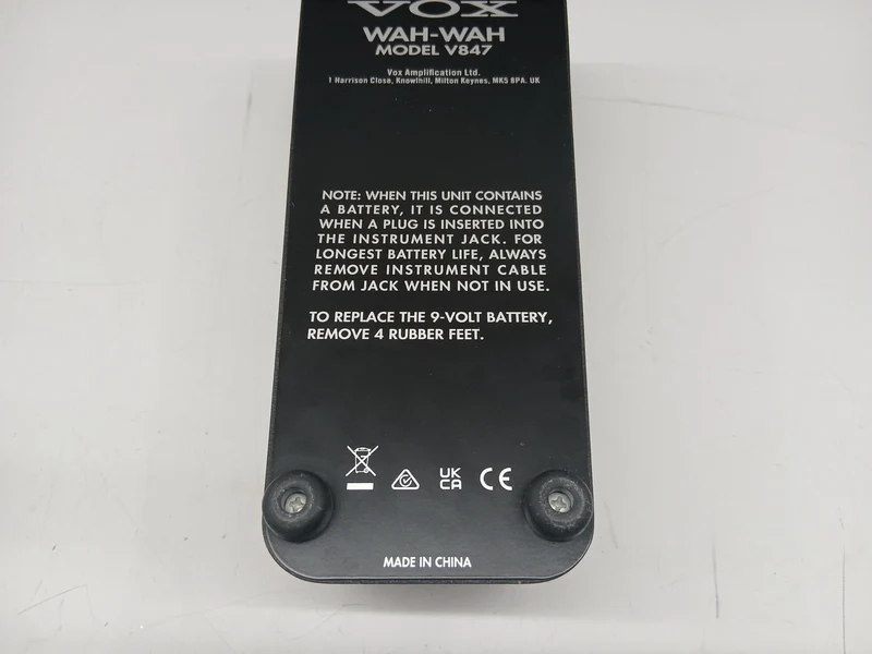 Pédale Wah VOX V847