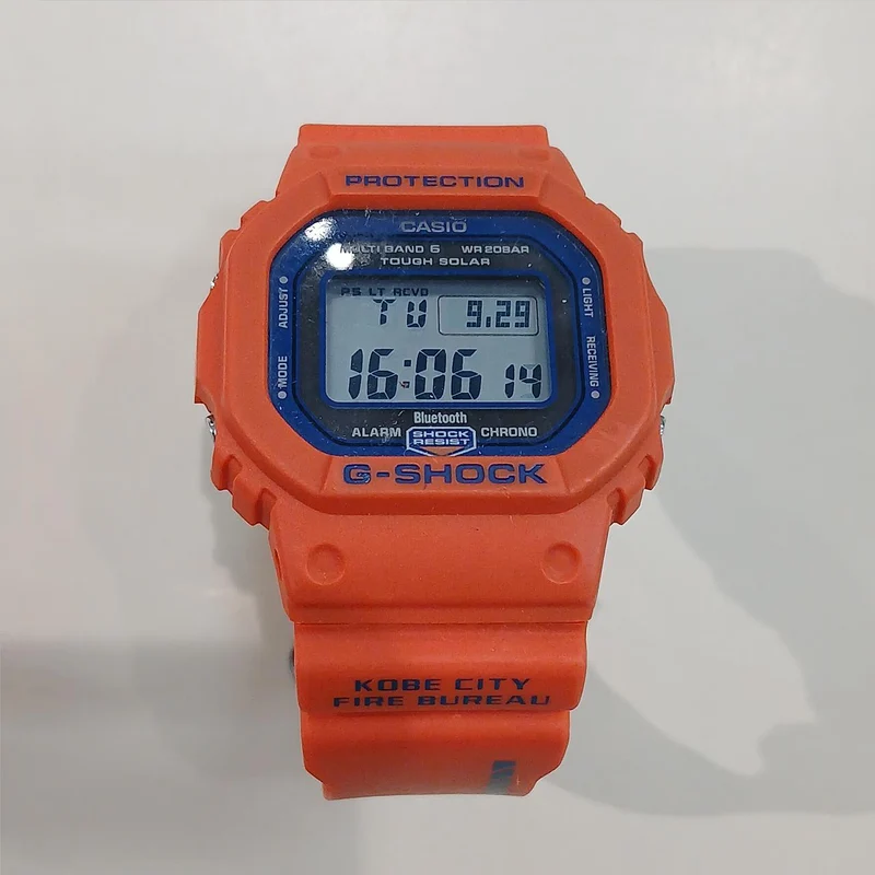 CASIO G-SHOCK ORG / Modèle du 50e anniversaire de l'équipe de secours du service d'incendie de la ville de Kobe