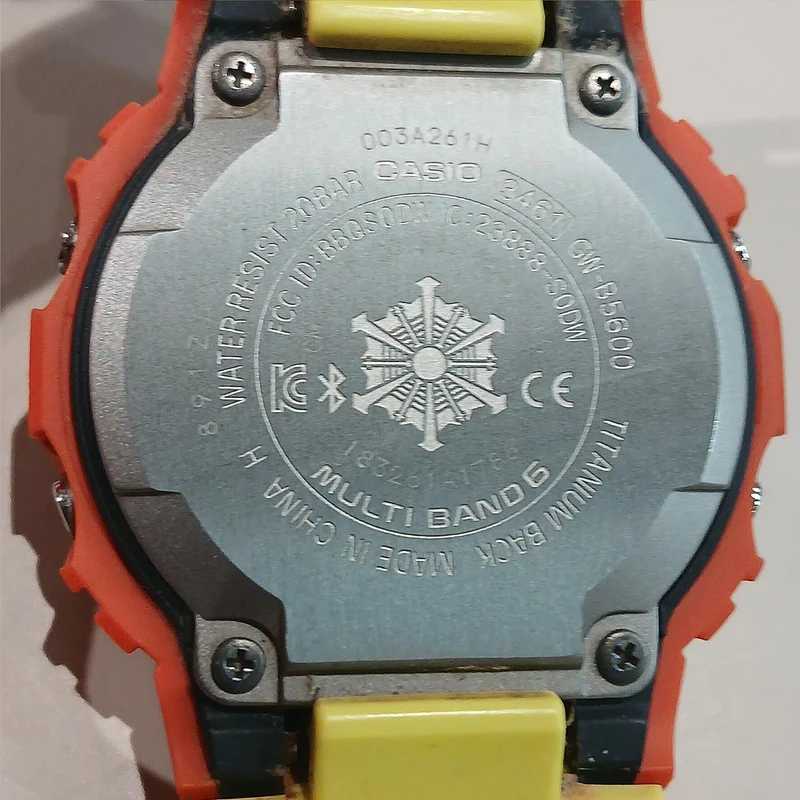 CASIO G-SHOCK ORG / Modèle du 50e anniversaire de l'équipe de secours du service d'incendie de la ville de Kobe
