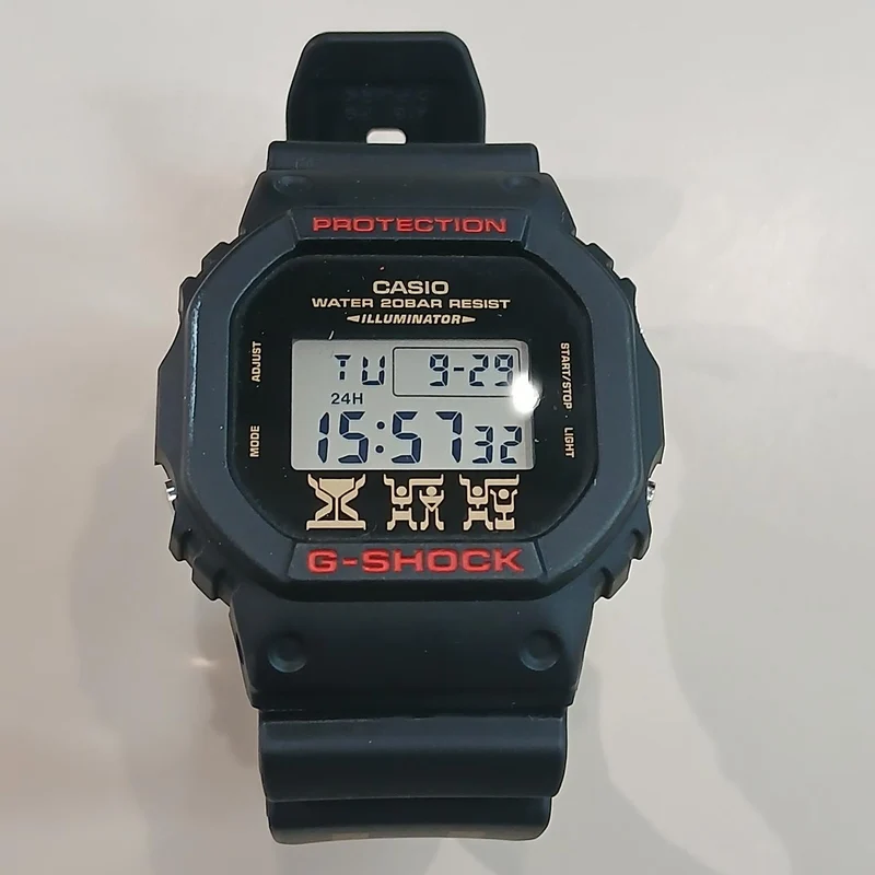 CASIO G-SHOCK BLK / Kuuga Collaboration Model