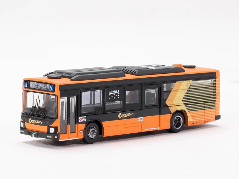 TOMYTEC 339168 (Échelle N) Coffret de base A6 du système de roulement de la collection de bus (Hino Blue Ribbon Hybrid Osaka Metro Imazato Liner BRT Specification)