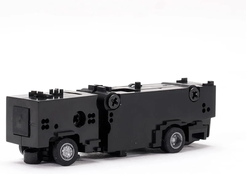 TOMYTEC 339168 (Échelle N) Coffret de base A6 du système de roulement de la collection de bus (Hino Blue Ribbon Hybrid Osaka Metro Imazato Liner BRT Specification)
